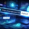 Cbybxrf shown as a random identifier in a URL, app logs, and security dashboards representing tokens, tracking parameters, and opaque system IDs.