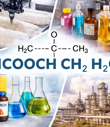 HCOOCH CH2 H2O used in industry and manufacturing processes