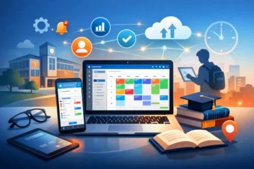 Myflexlearning dashboard showing courses, assignments, quizzes, and progress tracking in 2026