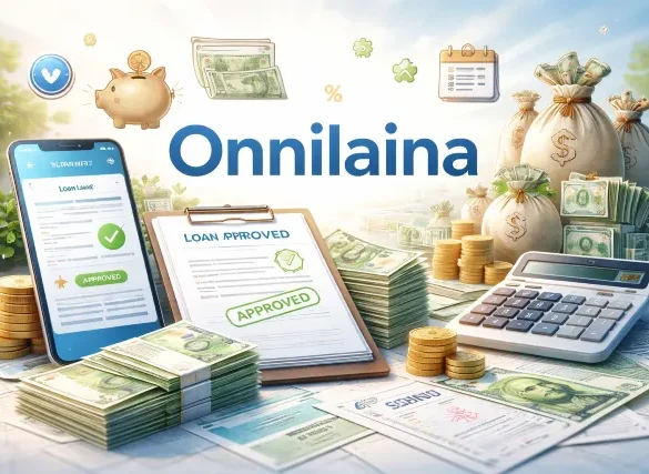 Onnilaina online lending platform guide showing pros, cons, eligibility, approval steps, and loan comparison workflow