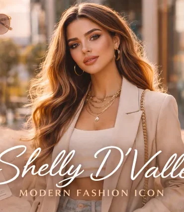 Shelly D’Valle modern fashion icon signature looks trend influence