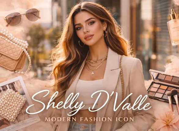 Shelly D’Valle modern fashion icon signature looks trend influence