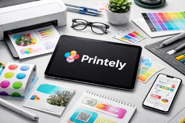 Printely guide showing smart printing workflow for tech and gadget users